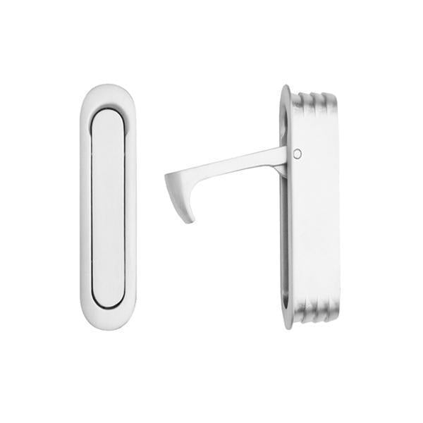 Zinc diecast edge pull - Polished Chrome