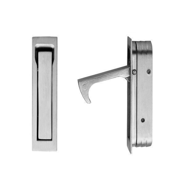 Zinc diecast square edge pull - Polished Chrome