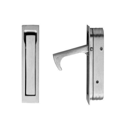 Zinc diecast square edge pull - Polished Chrome