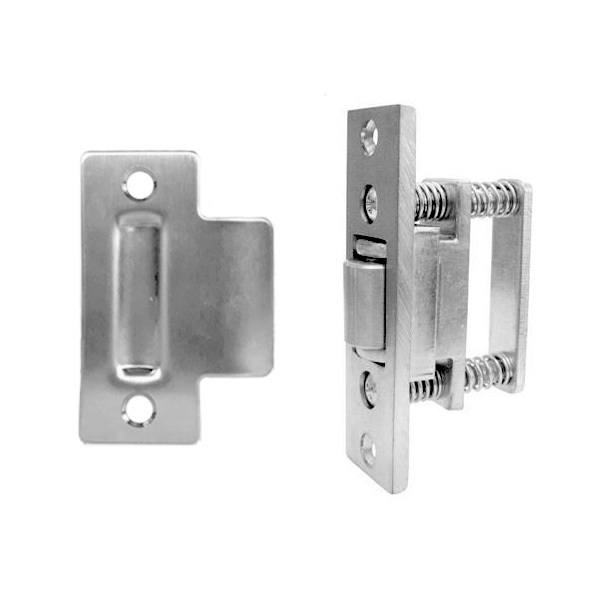 Adjustable stainless steel roller bolt - PVD Black