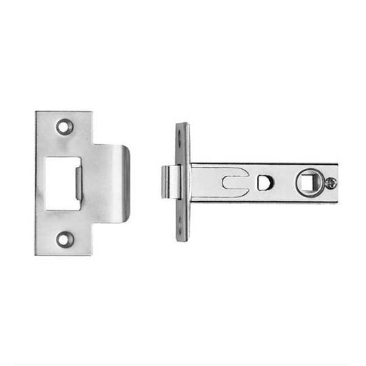 Tubular Latch 60mm backset - SBU - Unlacquered Satin Brass