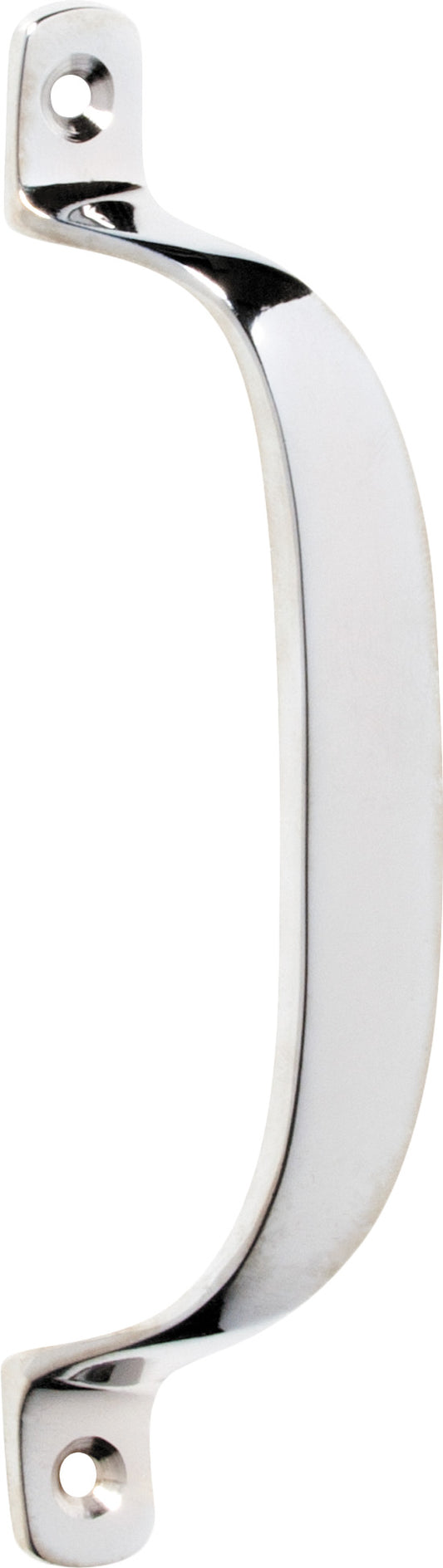 Cabinet Pull Handle Offset Chrome Plated L130xP23mm