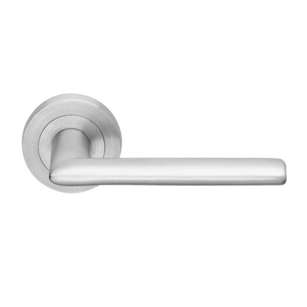Catalina set on R10 incl. latch bolt 60mm B/S - Satin White