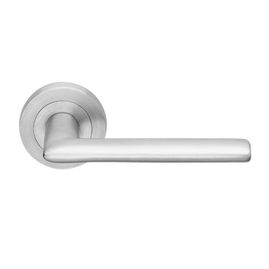 Catalina set on R10 incl. latch bolt 60mm B/S - Satin White