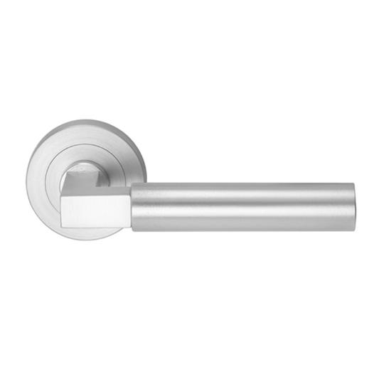Lanex set on R10 incl. latch bolt 60mm B/Set - VBS - PVD BLACK SATIN