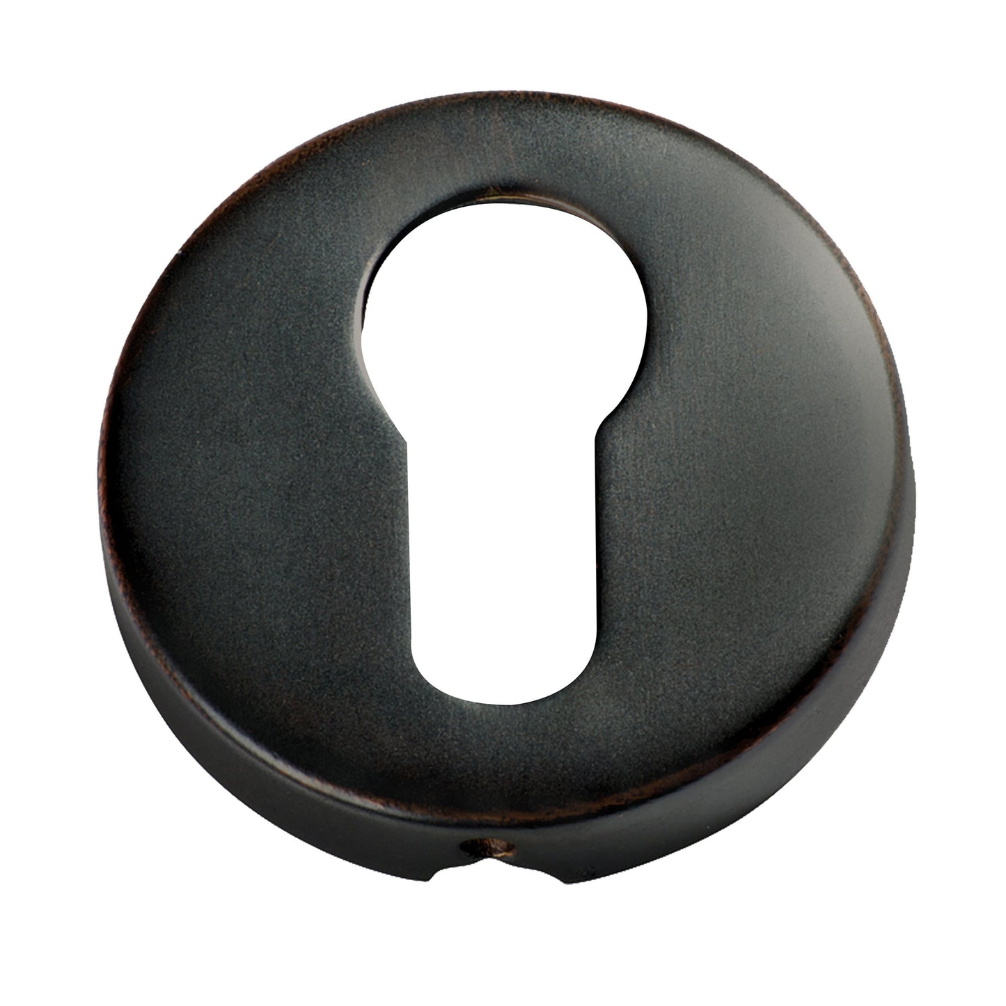 Escutcheon Sheet Brass Euro Antique Copper D50xP10mm - Ant Copper