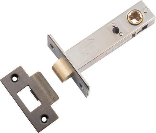 Tube Latch Split Cam 'T' Striker Signature Brass Backset 70mm