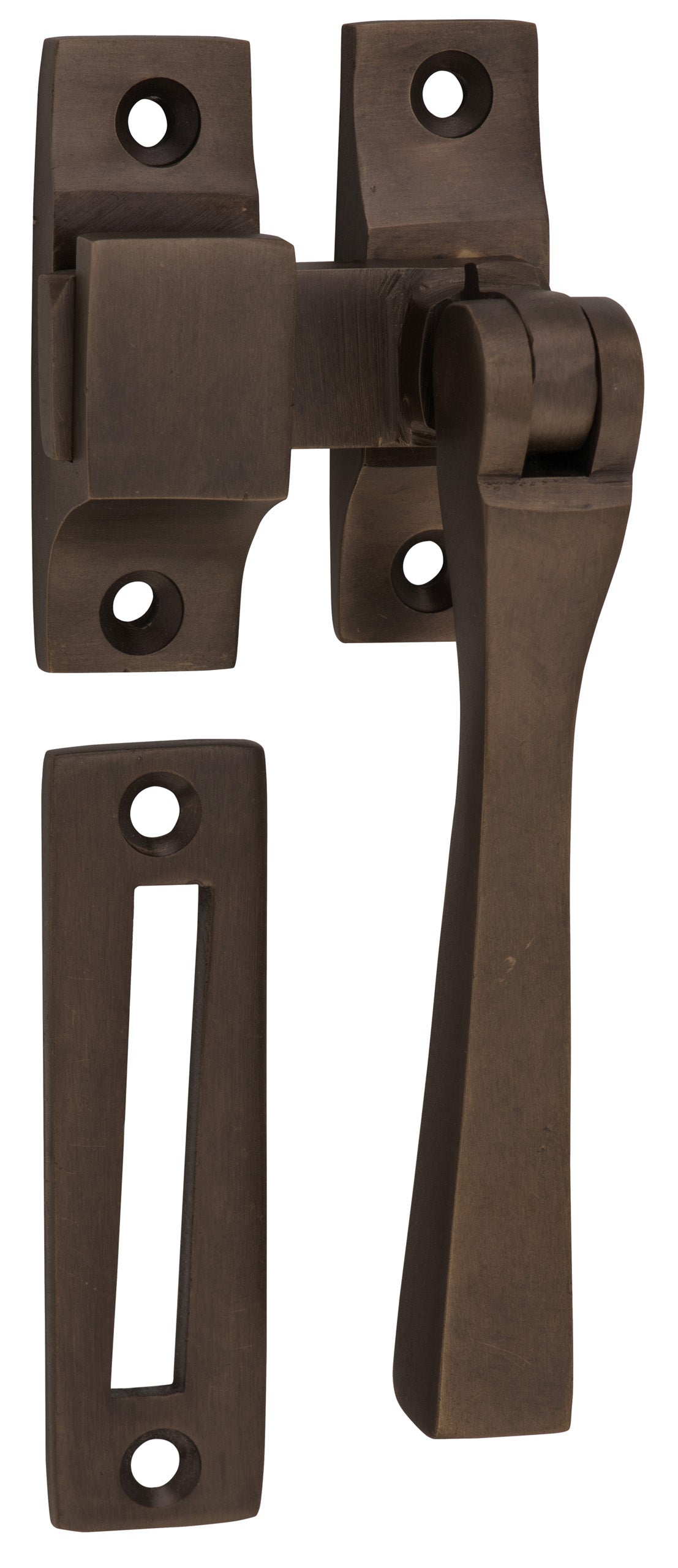 Casement Fastener Square Antique Brass W35xP30