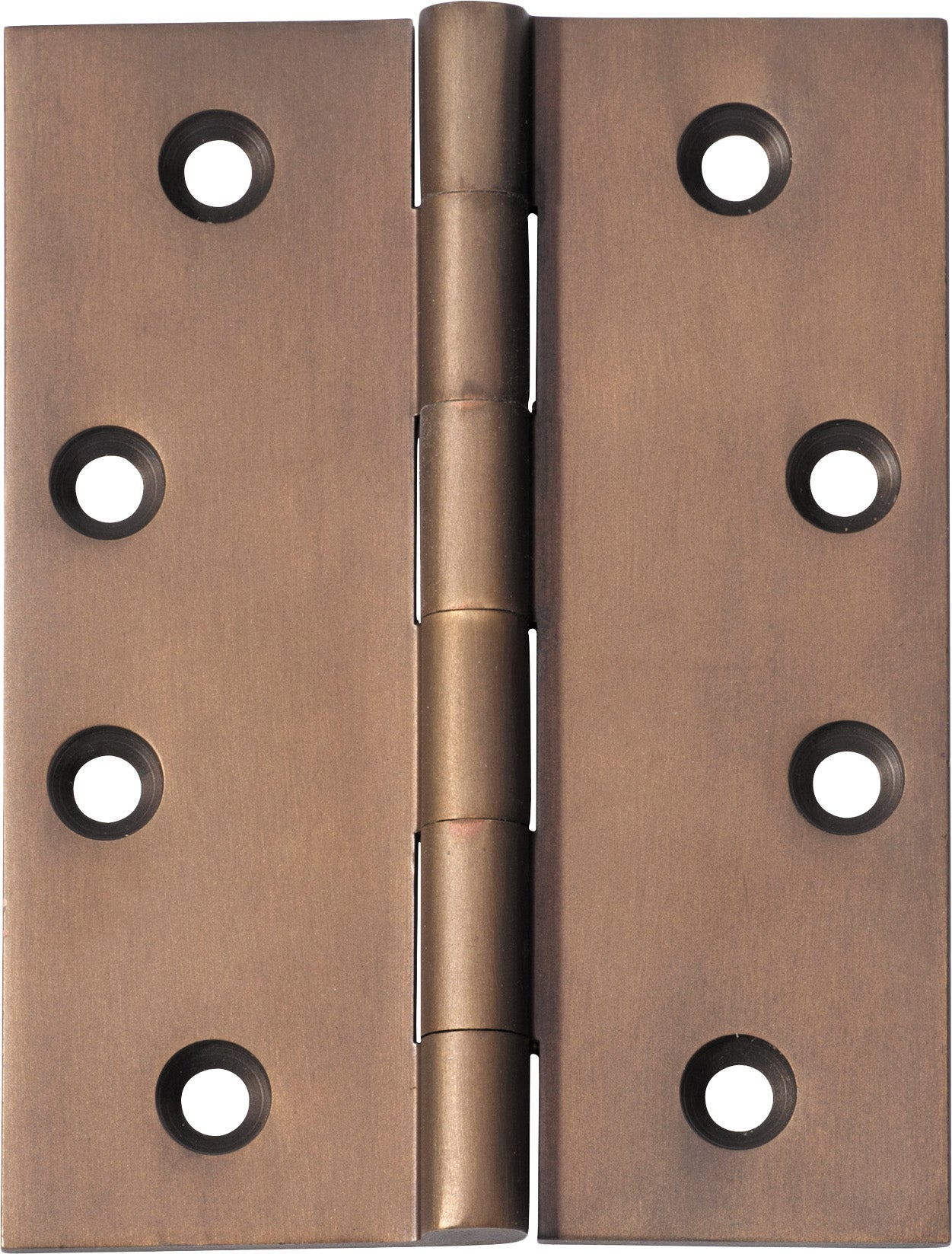 Hinge Fixed Pin Antique Brass / Signature Brass H100xW75xT3mm
