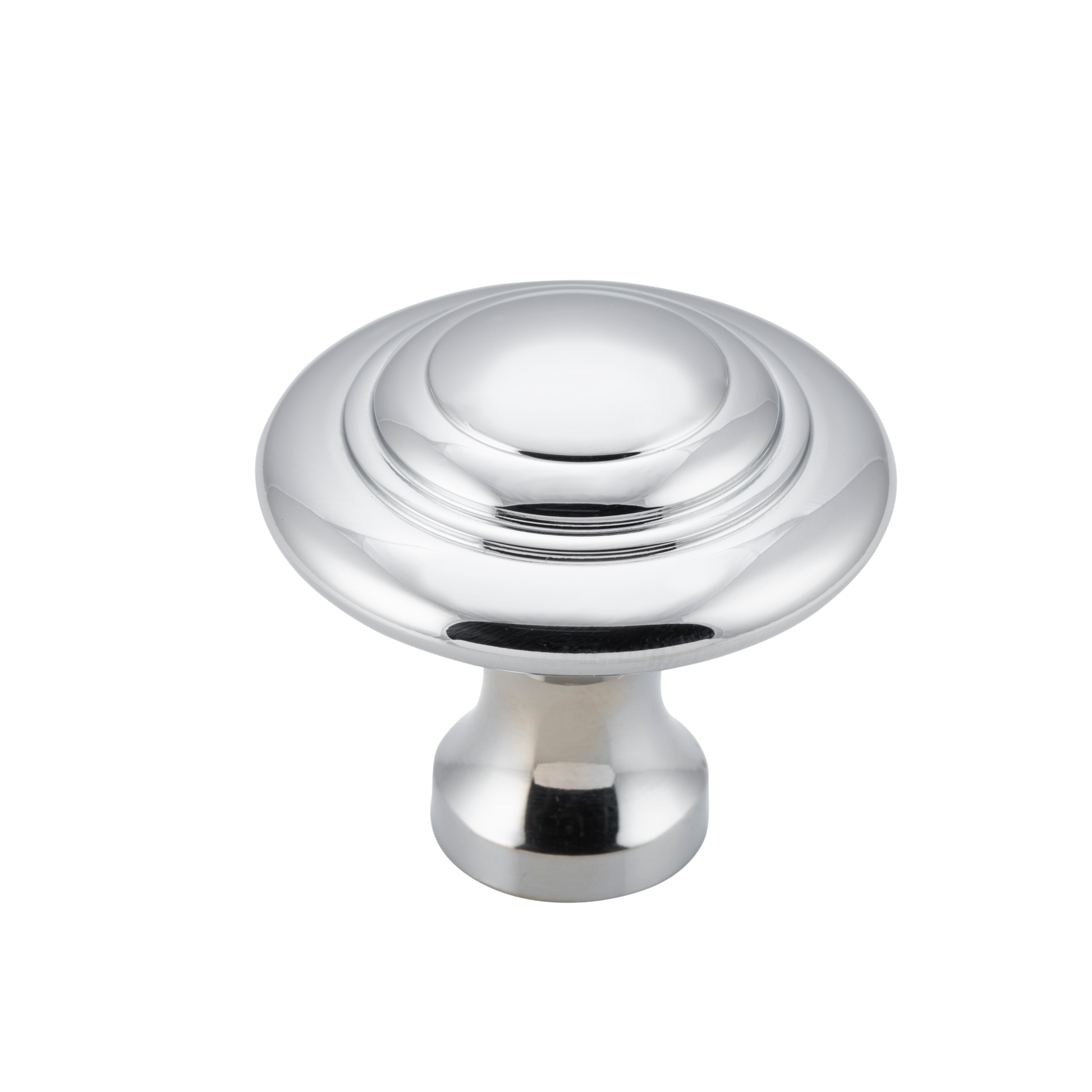 Cupboard Knob Domed Chrome Plated D38xP35mm