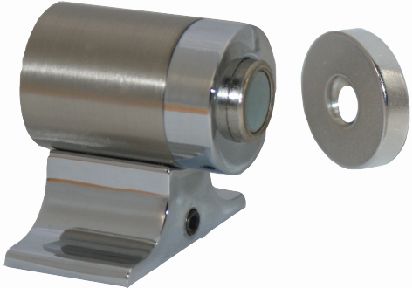 Door Stop Magnetic CP 48mm - Polished Chrome