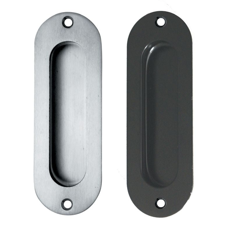 Flush Pull SSS 120x40mm - Satin Stainless