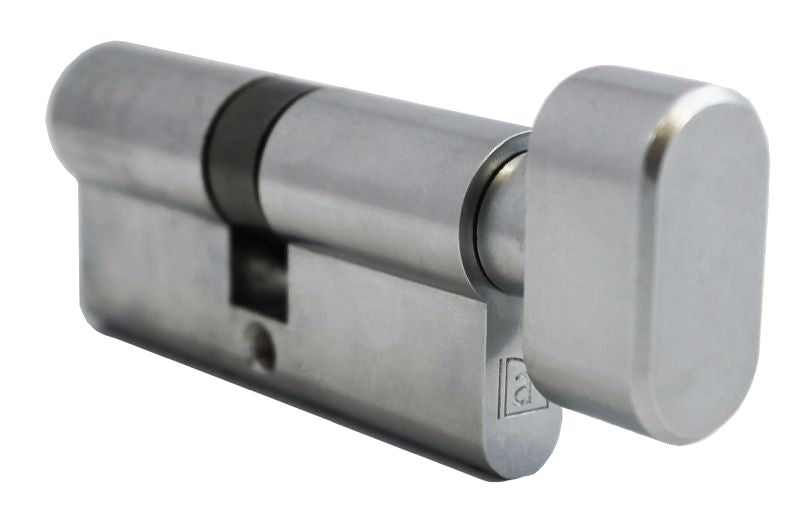 Cylinder & Turn 5 Pin C4 SC 65mm - Satin Chrome