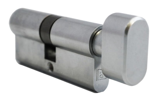 Cylinder & Turn 5 Pin C4 SC 65mm - Satin Chrome