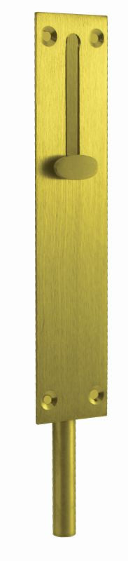 Flush Barrel Bolt PB 100mm - Polished Brass
