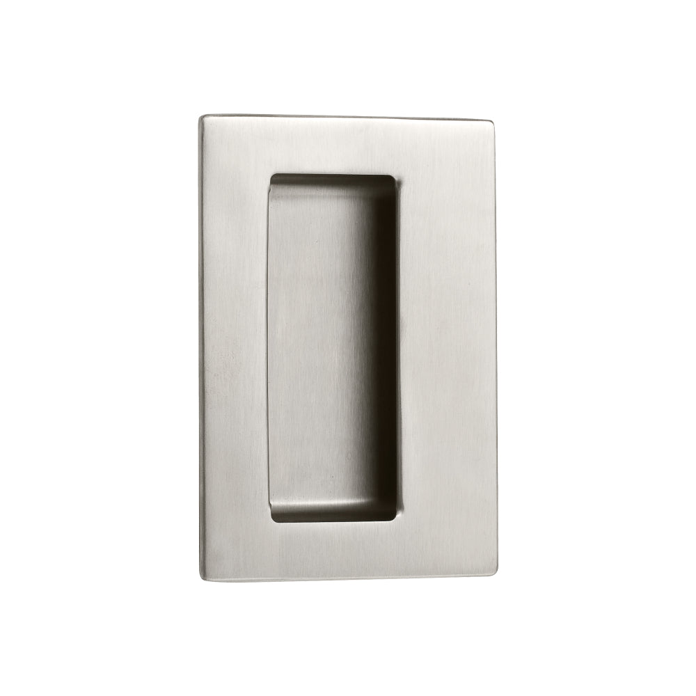 Concealed Fix Flushpull 128x83mm SS - SSS