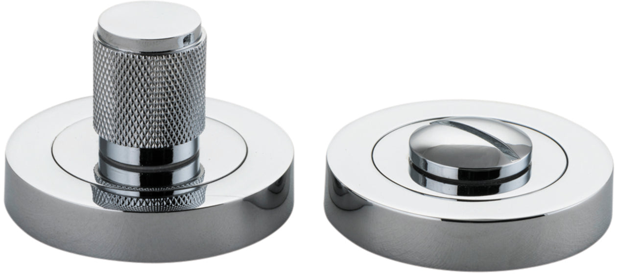 Privacy Turn Brunswick Rose Round Concealed Fix Polished Chrome D52xP35mm