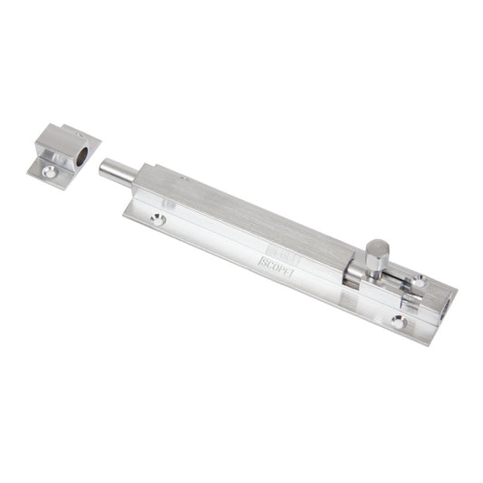 BARREL BOLT HD BS WS 150mm PC - Polished Chrome
