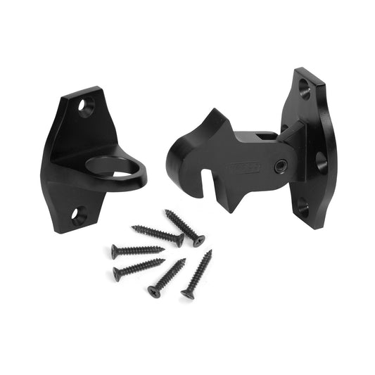 HOOK AUTO DOOR HOLDER WALL - BK - Black