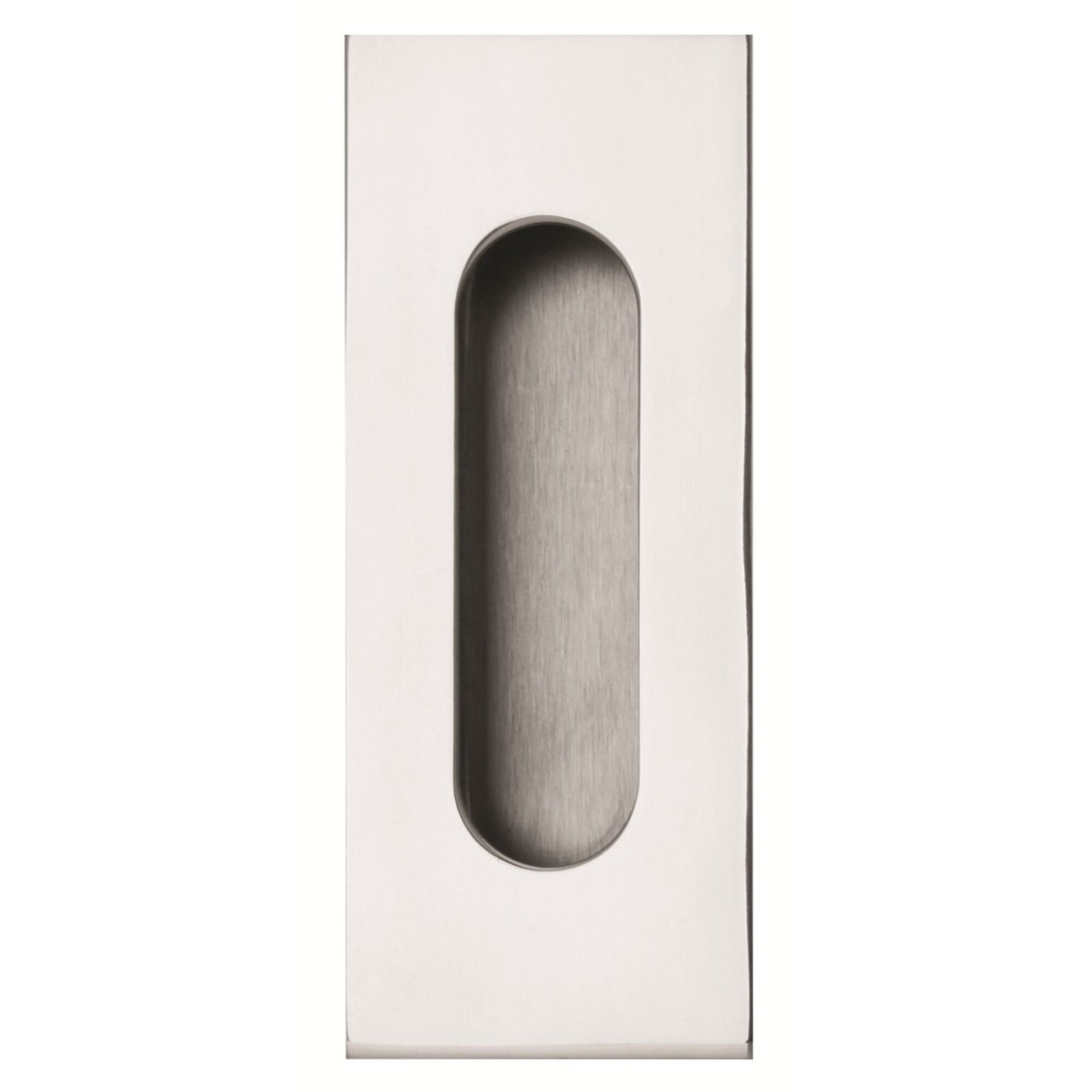 FP1 FLUSH PULL STAINLESS STEEL 120X50MM - Satin Stainless Steel