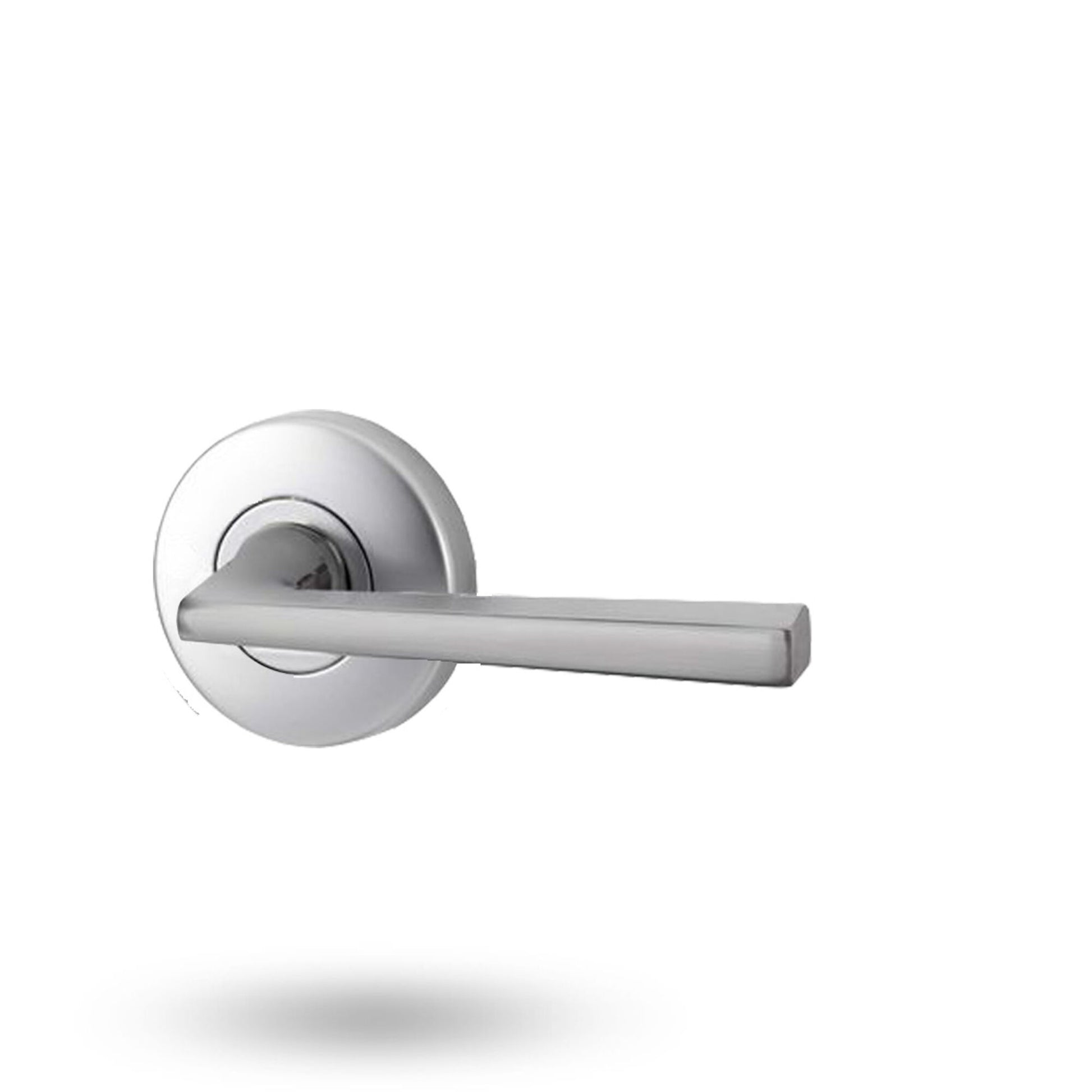 VELOCITY 55MM ROUND PASSAGE SET & 28 LEVER SC TP - Satin Chrome