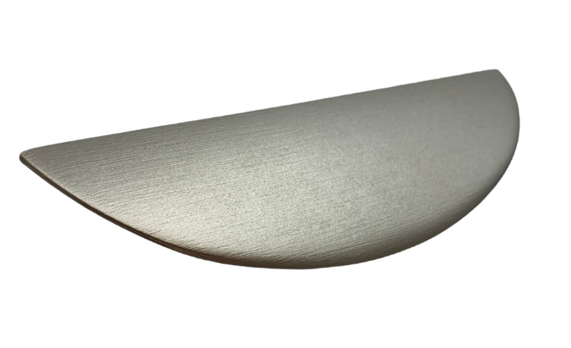 Shell Handle 100mm Brushed Nickel