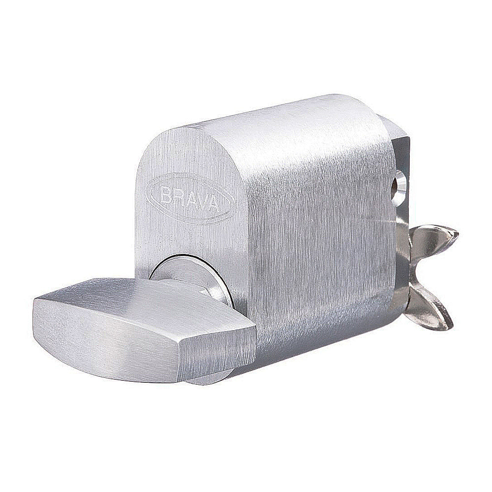 BRAVA Metro Oval Cylinder Turn with R Cam Brushed Chrome - 5090CPCT - Satin Chrome