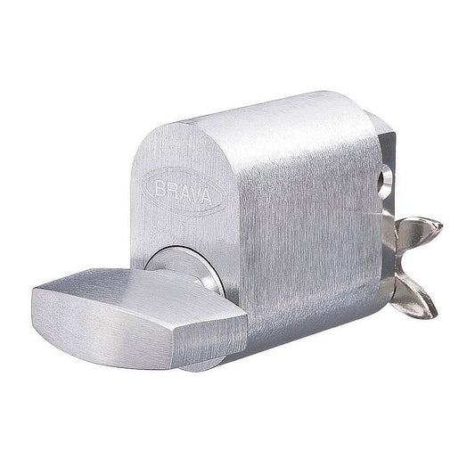 BRAVA Metro Oval Cylinder Turn with R Cam Brushed Chrome - 5090CPCT - Satin Chrome