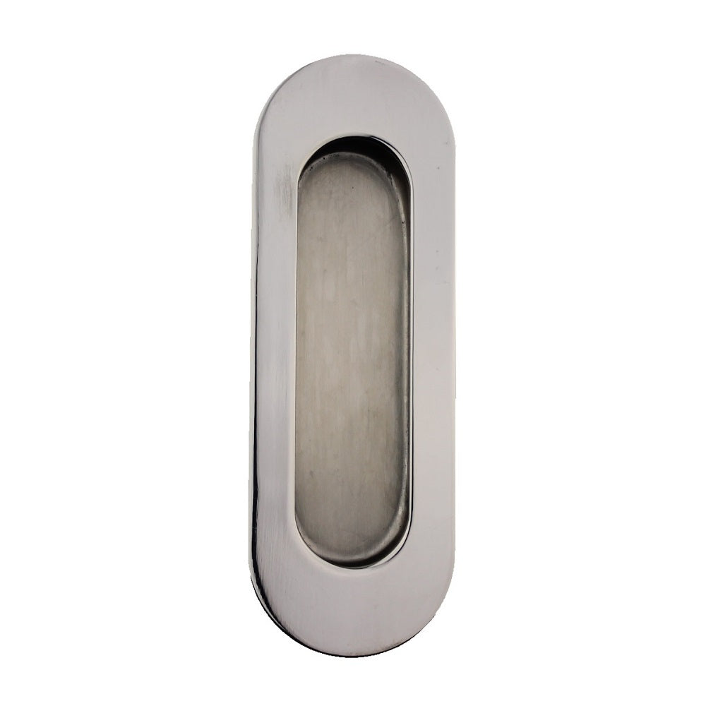 Flush Pull Round type #1 - PSS - Each - Polished Stainless