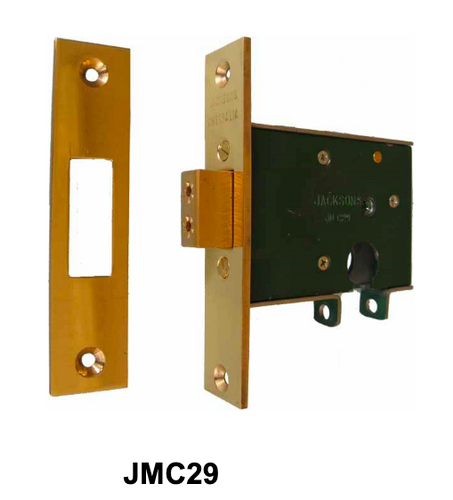 Cylinder Mortice 46mm backset Deadbolt - Chrome Plate