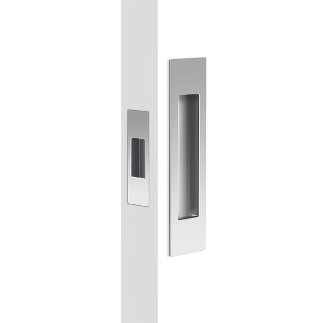 Pol Chrome flush pull set
