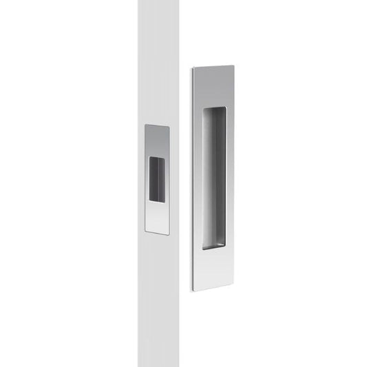 Pol Chrome flush pull set
