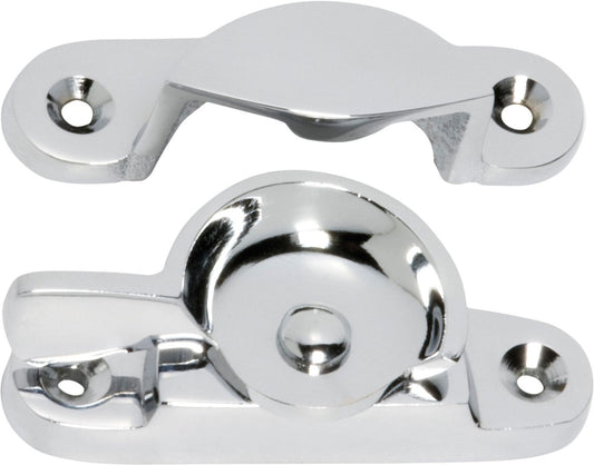 Sash Fastener Classic Chrome Plated L65xW25mm - Pol Chrome