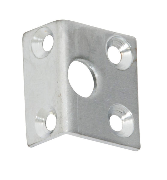 Right Angle Keeper Satin Chrome Bolt 7.5mm
