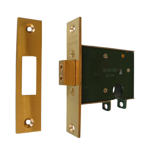 Cylinder Mortice 60mm backset Deadbolt - Chrome Plate